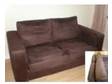 Large 2 seater in dark chocolate Micro suede from DFS.....