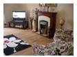Dark Wood Surround Electric Fireplace. MUST SEE!!!. For....