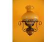 £40 - SPANISH STYLE Chandelier with amber